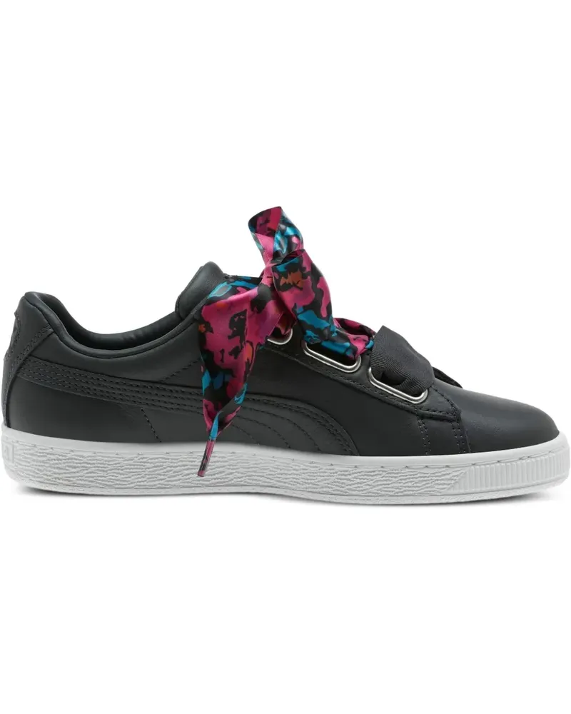 Puma Sneakers mit Satinschleife - Schwarz Schwarz
