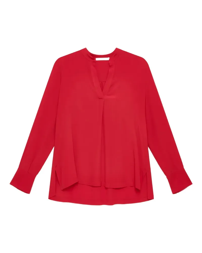 Maliparmi fluid V-neck blouse - Rot Rot