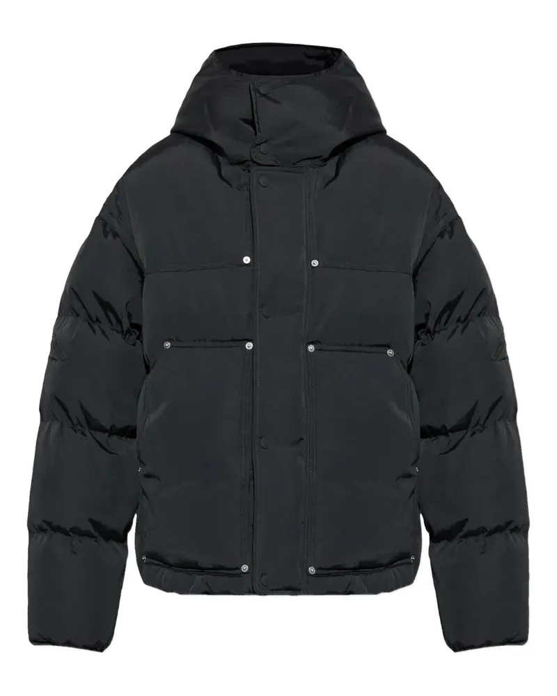 Dsquared2 Gefütterte Kapuzenjacke - Schwarz Schwarz