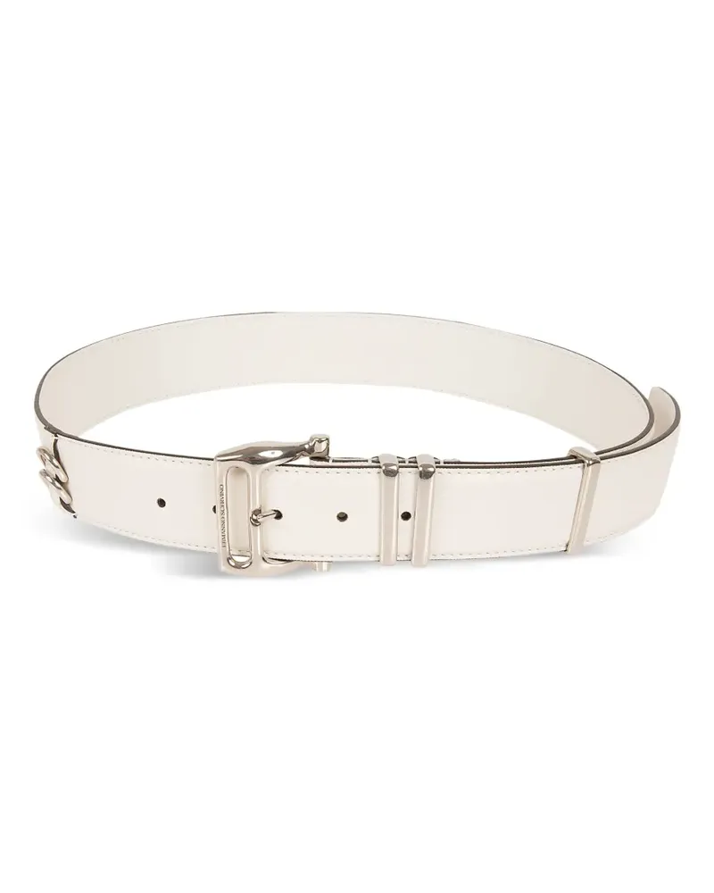 Ermanno Scervino buckle-fastening leather belt - Nude Nude