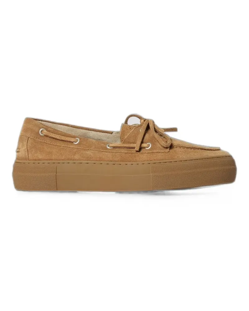 Copenhagen platform suede sneakers - Braun Braun