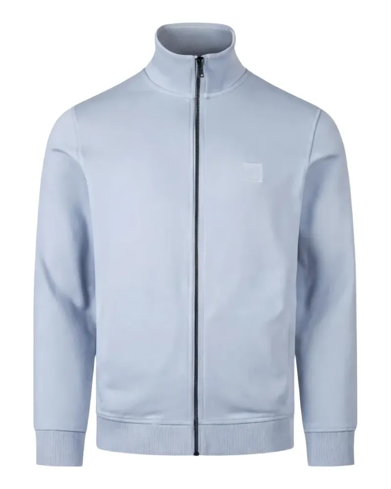 HUGO BOSS Pullover mit Reißverschluss - Blau Blau