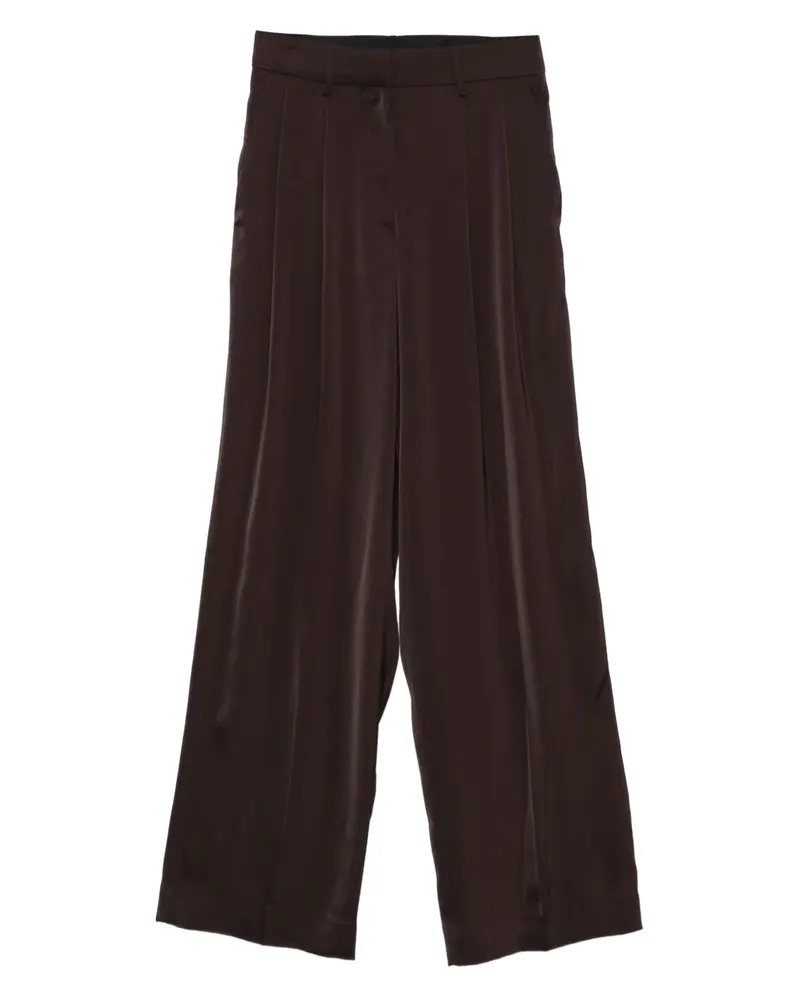 Michael Kors Plissierte Hose - Braun Braun