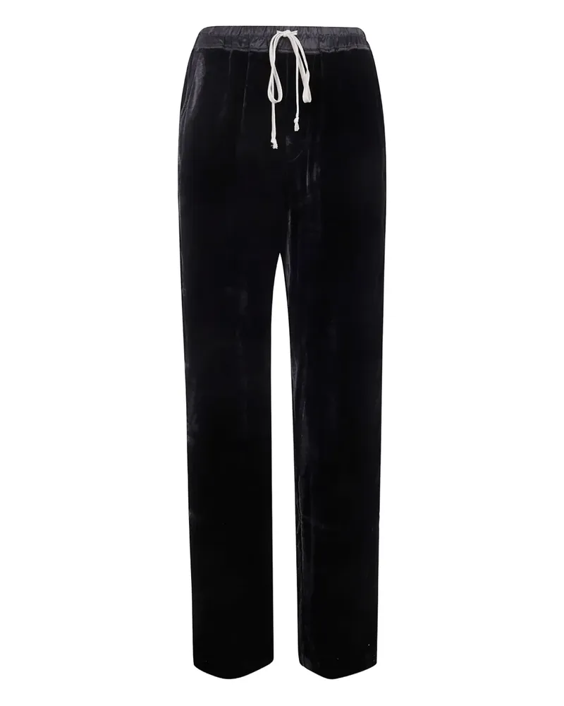 Rick Owens Hose mit Kordelzug - Schwarz Schwarz
