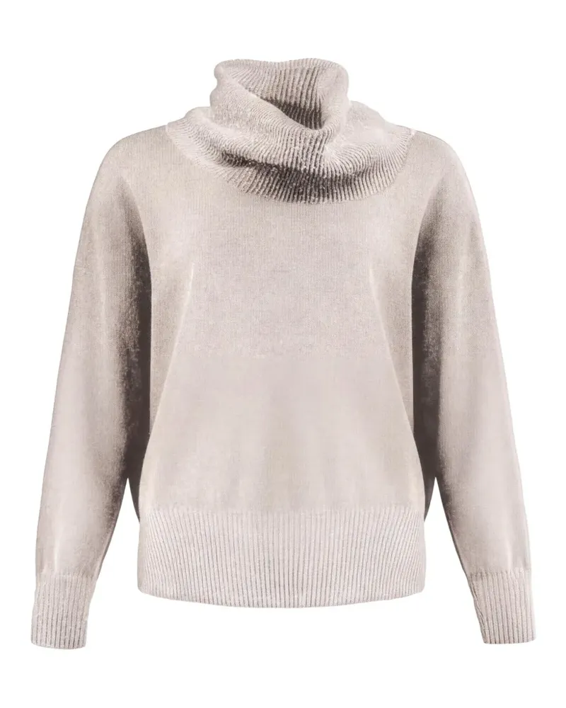 D.EXTERIOR Langärmeliger Pullover - Nude Nude