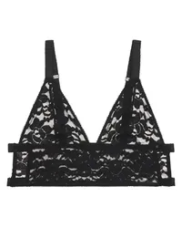 Anine Bing Bralet mit Spitze Schwarz