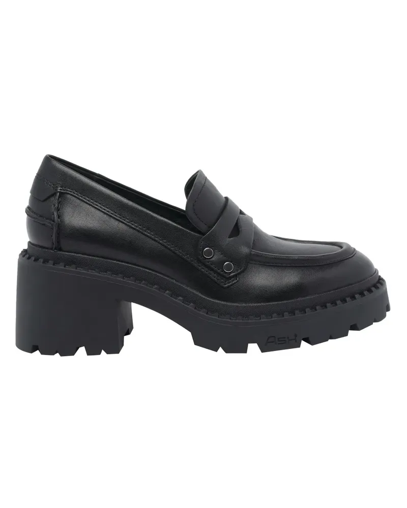 ash Nikla Loafer 65mm - Schwarz Schwarz