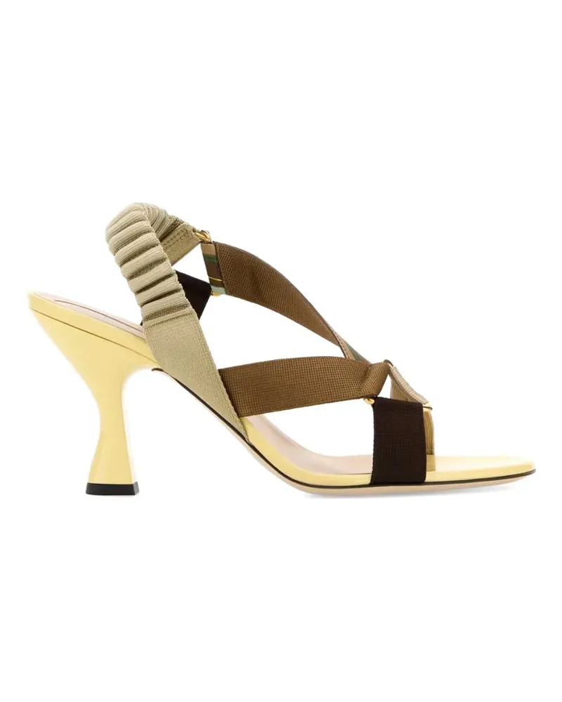 Fendi Iconic Colibrì sandals - Nude Nude