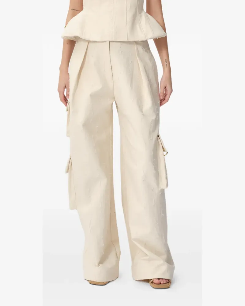 CONCEPTO Nomad cargo pants - Nude Nude