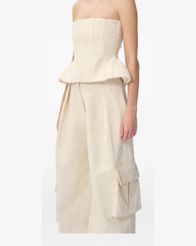 CONCEPTO Nomad cargo pants - Nude Nude