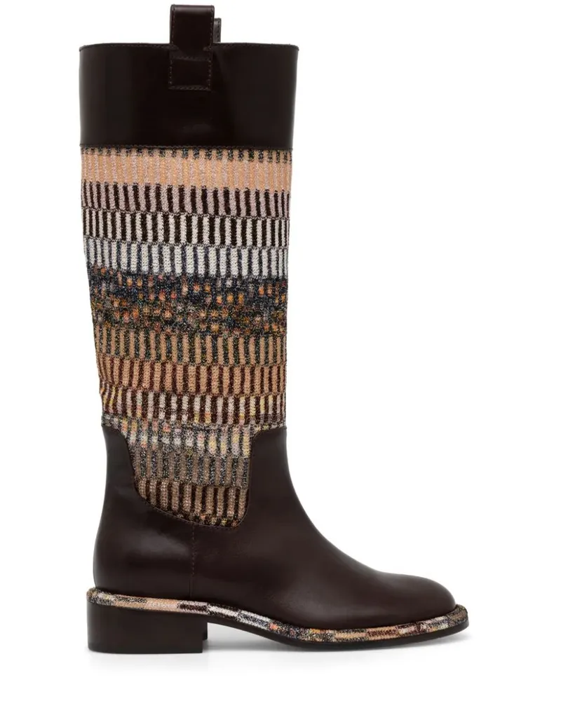 Missoni Kniehohe Stiefel - Braun Braun