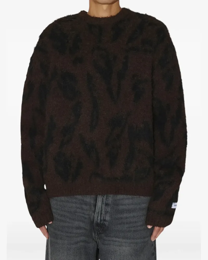 Dr. Denim Jeansmakers patch-detail sweater - Braun Braun
