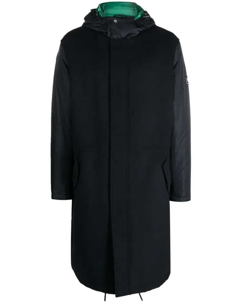 Armani Exchange Parka mit Kontrasteinsätzen - Blau Blau