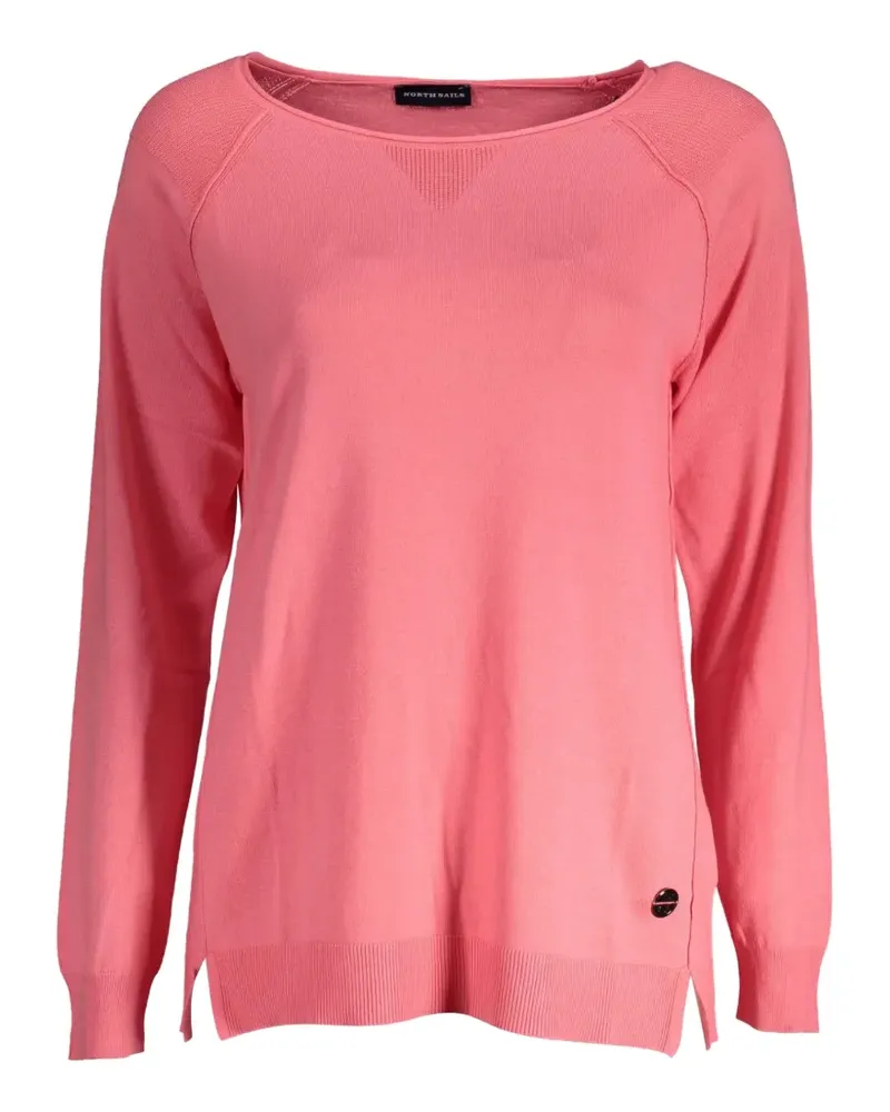 North Sails raglan-sleeve fine-knit sweatshirt - Rosa Rosa