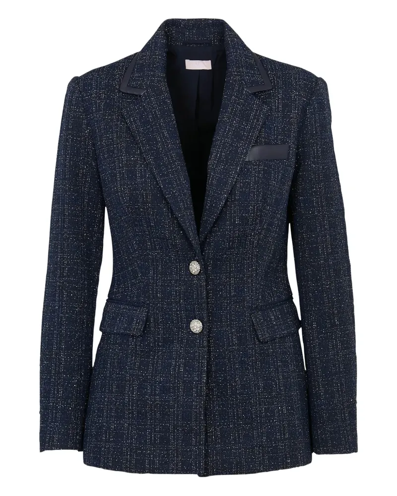 Liu Jo Sakko aus Bouclé - Blau Blau