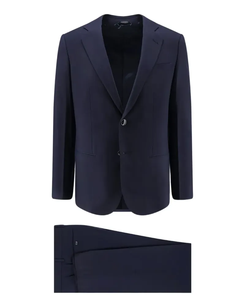 Giorgio Armani Einreihiger Soho Anzug - Blau Blau