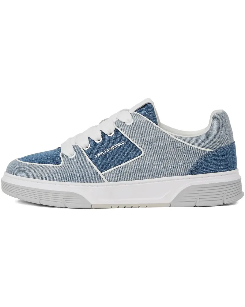 Karl Lagerfeld Sneakers mit Einsätzen - Blau Blau