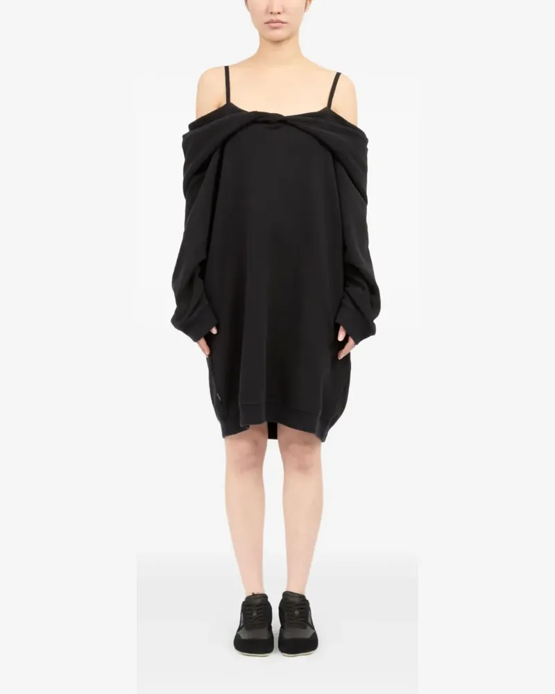Maison Margiela Ärmelloses Minikleid - Schwarz Schwarz