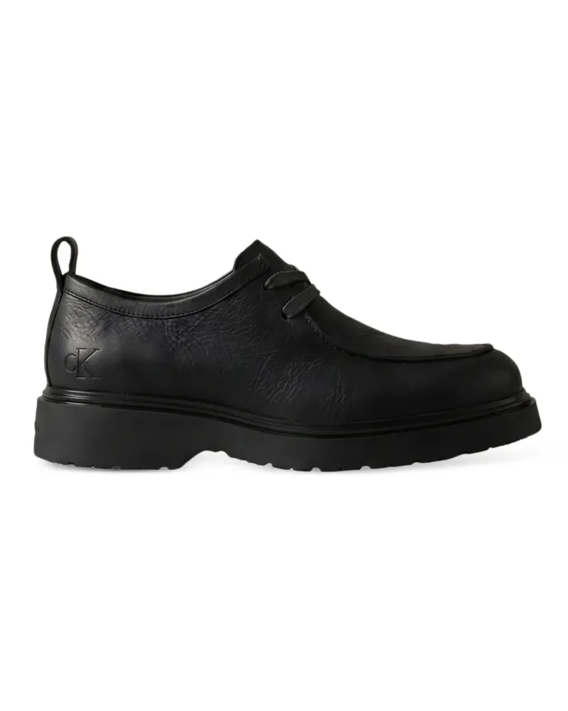 Calvin Klein Schnürschuhe mit Logo-Prägung - Schwarz Schwarz