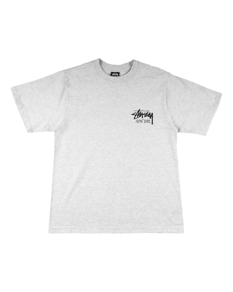 Stüssy New York Chapter T-Shirt - Grau Grau