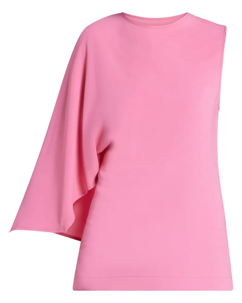 Stella McCartney Asymmetrisches Top Rosa