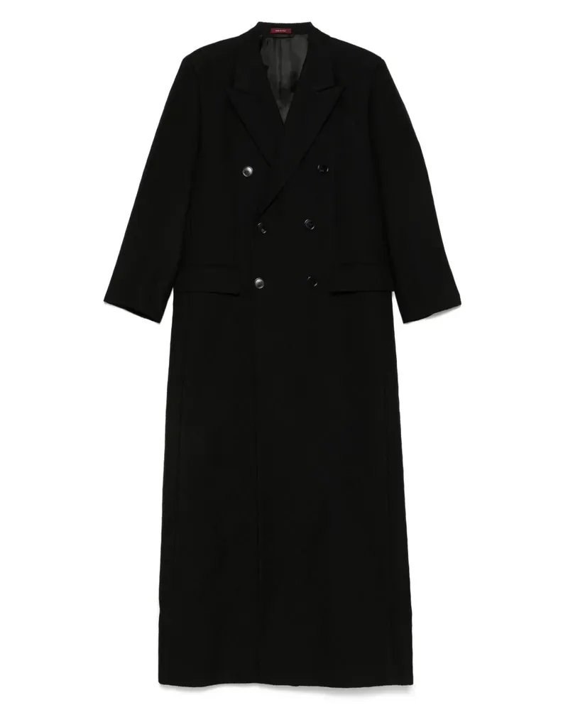 Gucci Doppelreihiger Mantel - Schwarz Schwarz