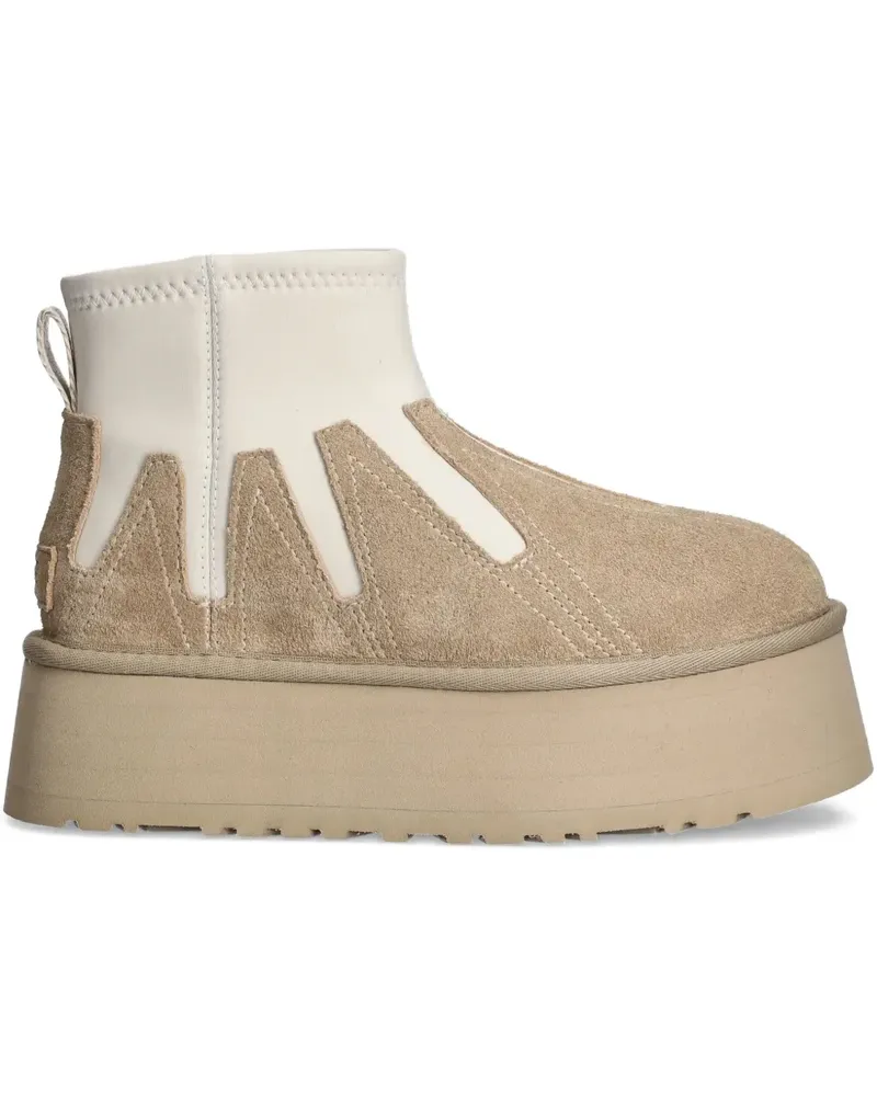 UGG Stiefeletten mit Plateau-Absatz - Nude Nude