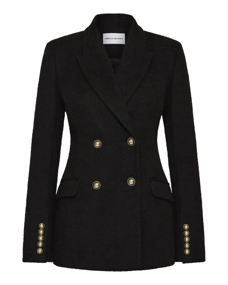 Rebecca Vallance Doppelreihiger Stargazing Blazer - Schwarz Schwarz