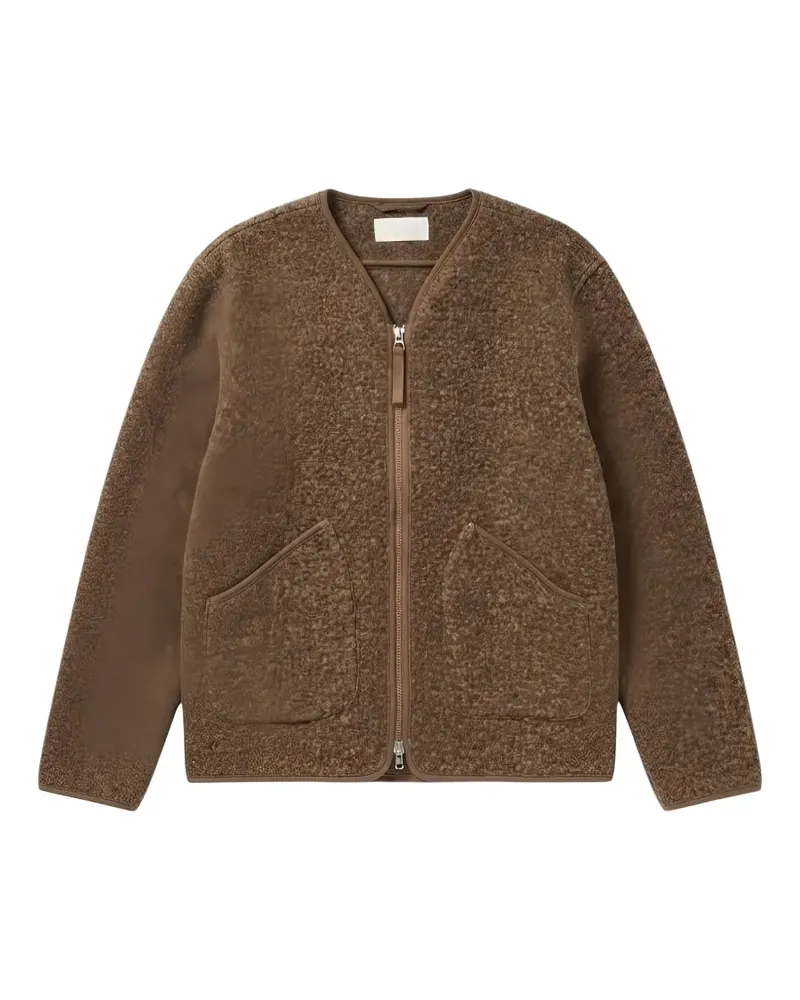 Universal Works Zip Liner Jacke - Braun Braun