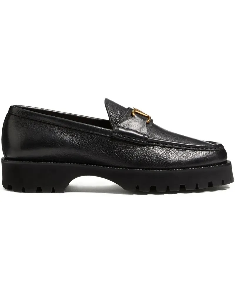 Valentino Garavani VLogo Signature Loafer - Schwarz Schwarz