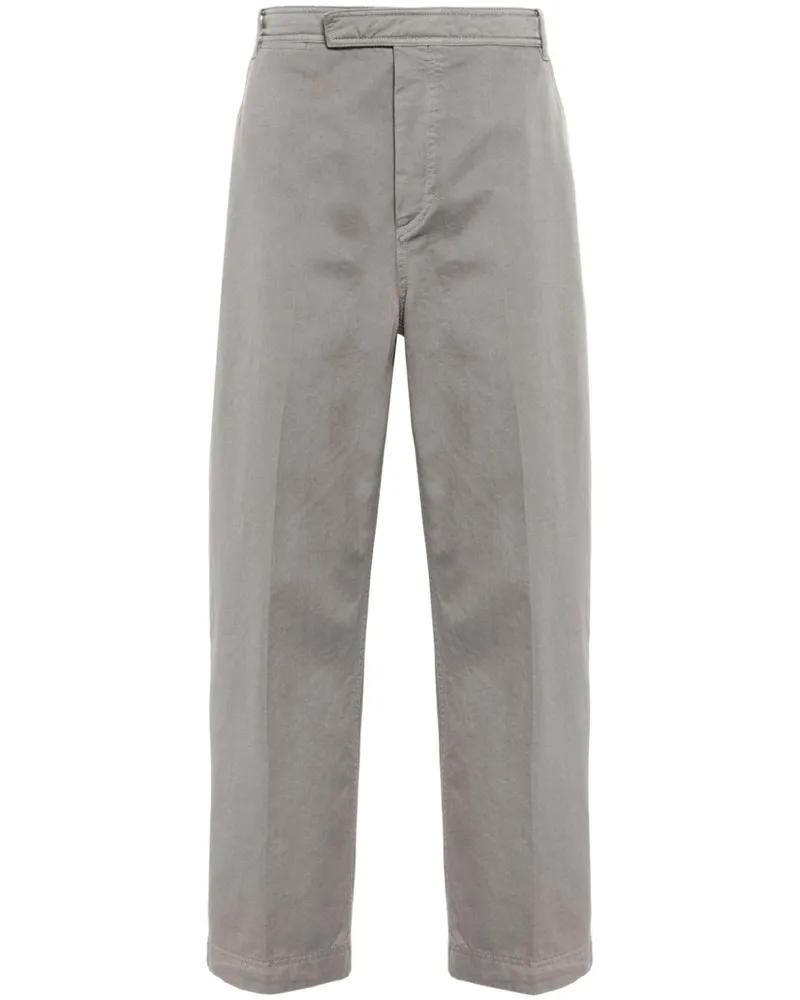 Thom Browne Chino mit Streifen - Grau Grau
