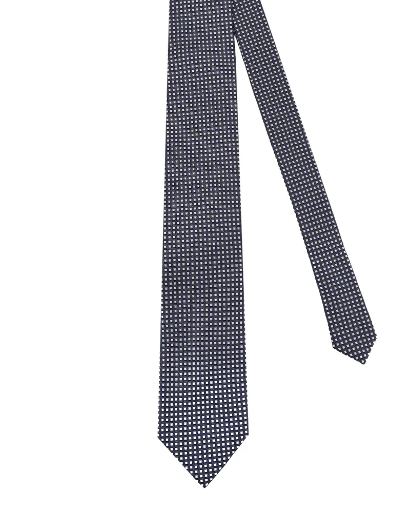 Tom Ford Gemusterte Krawatte - Blau Blau