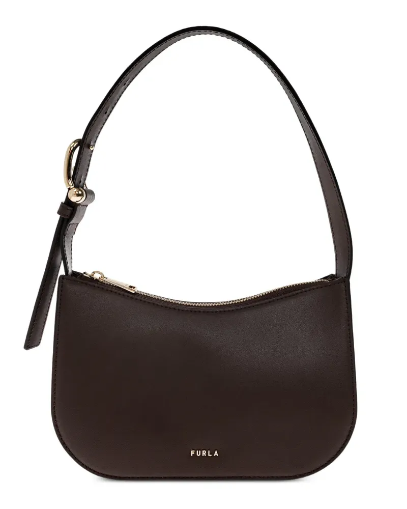 Furla Sara Schultertasche aus Leder - Braun Braun