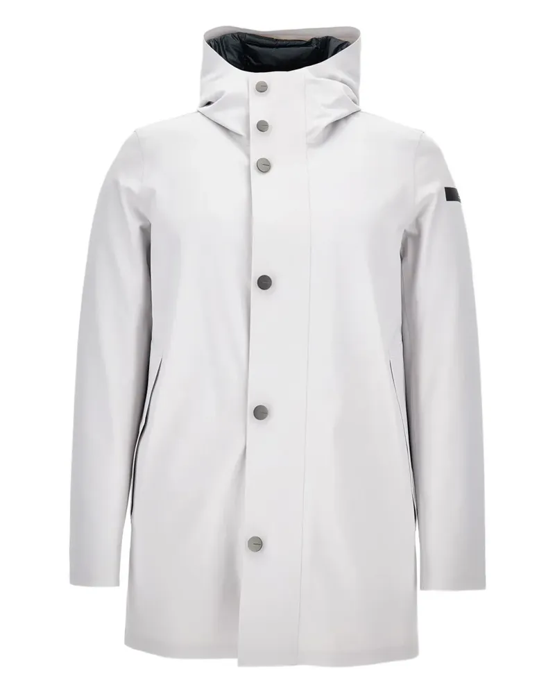 Roberto Ricci Designs snap-button hooded parka - Weiß Weiß