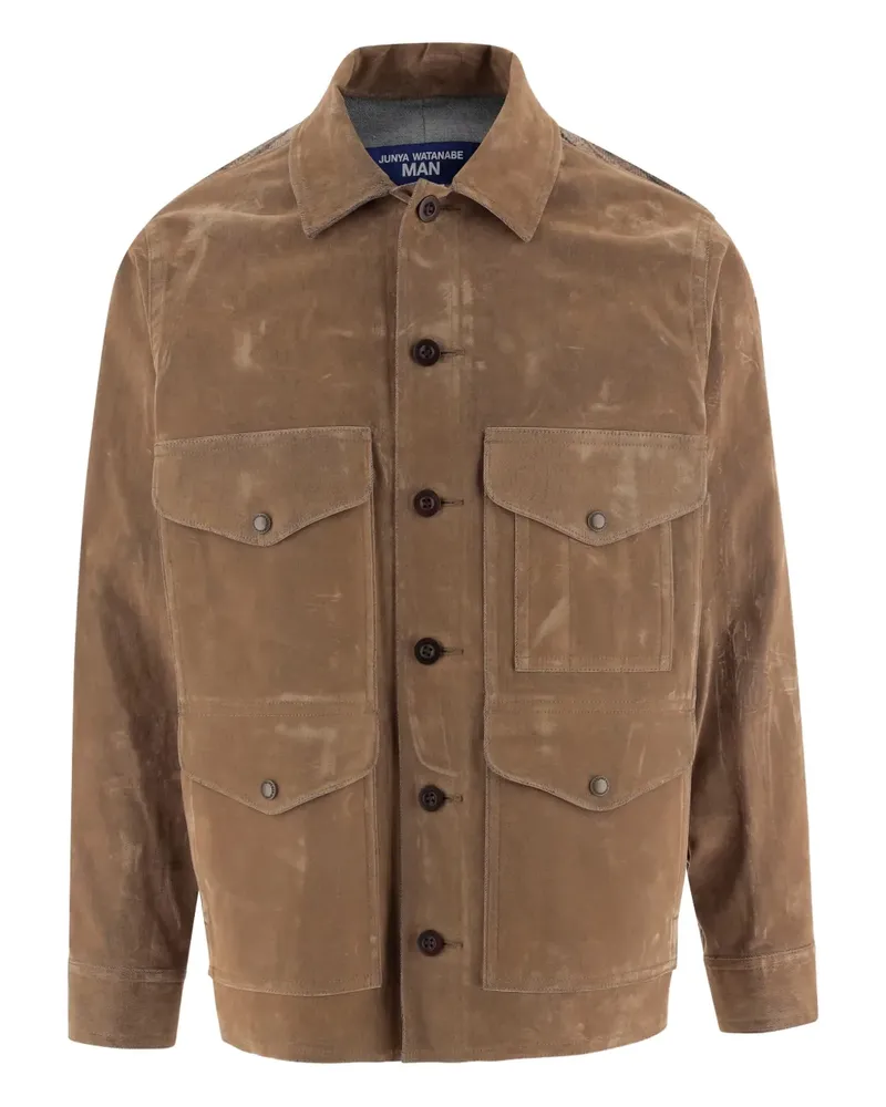 Junya Watanabe Jacke mit Brusttasche - Braun Braun