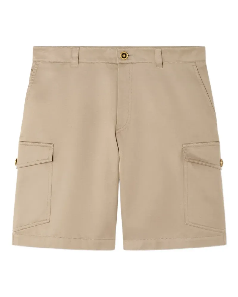 Versace Cargo-Shorts aus Gabardine - Nude Nude