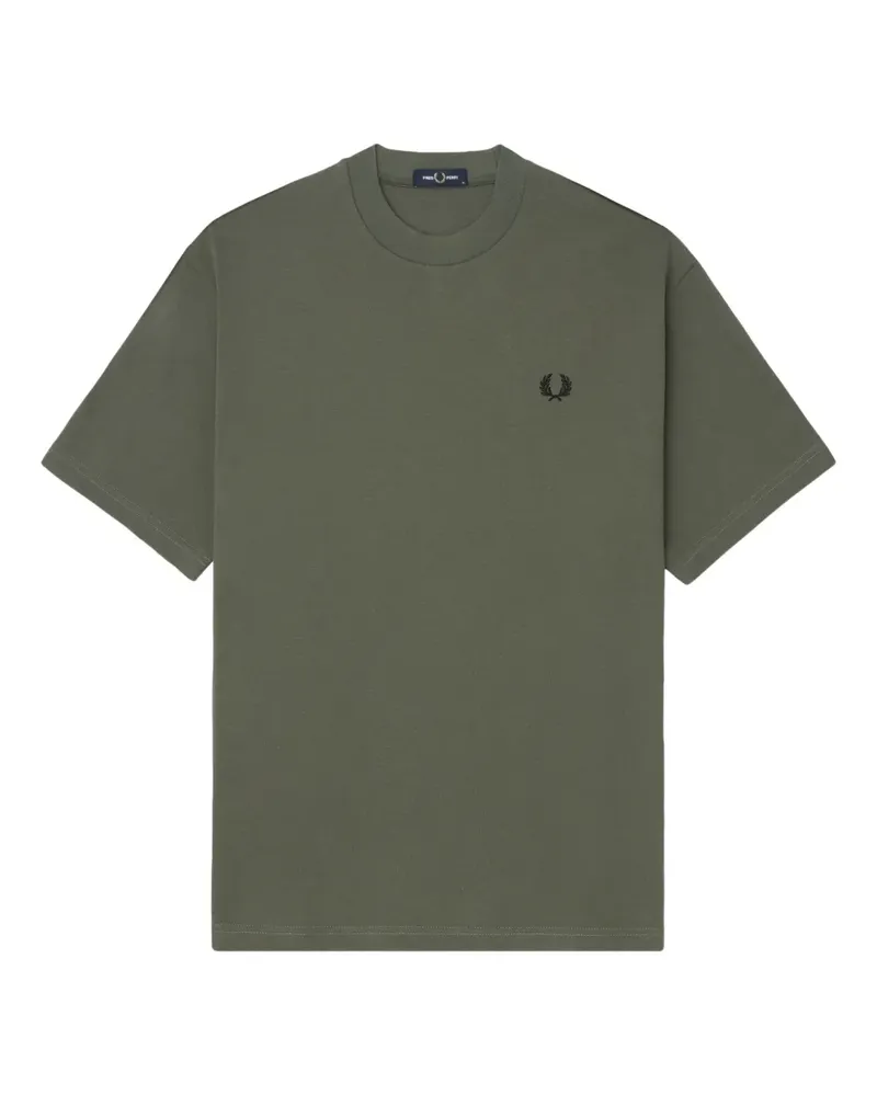 Fred Perry T-Shirt mit Logo-Detail - Grün Grün