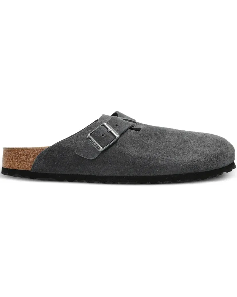 Birkenstock Boston Clogs - Grau Grau