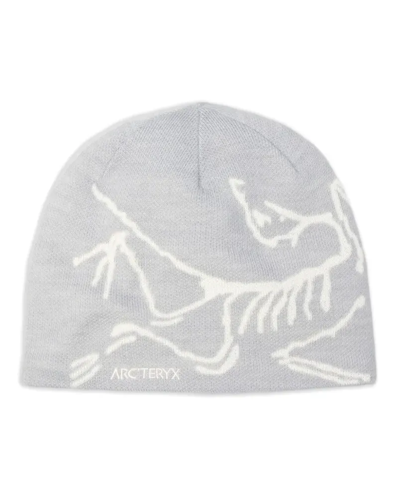 Arc'teryx Bird Head Beanie mit grafischem Muster - Grau Grau
