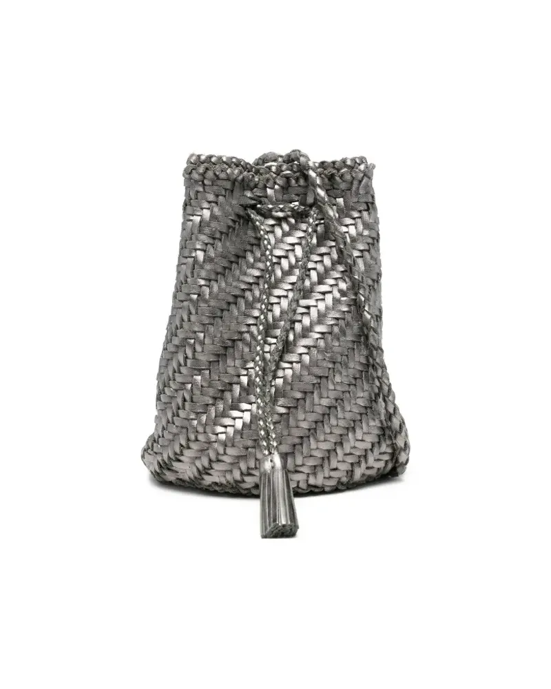 Dragon Diffusion Pompom Double Jump Umhängetasche - Silber Silber