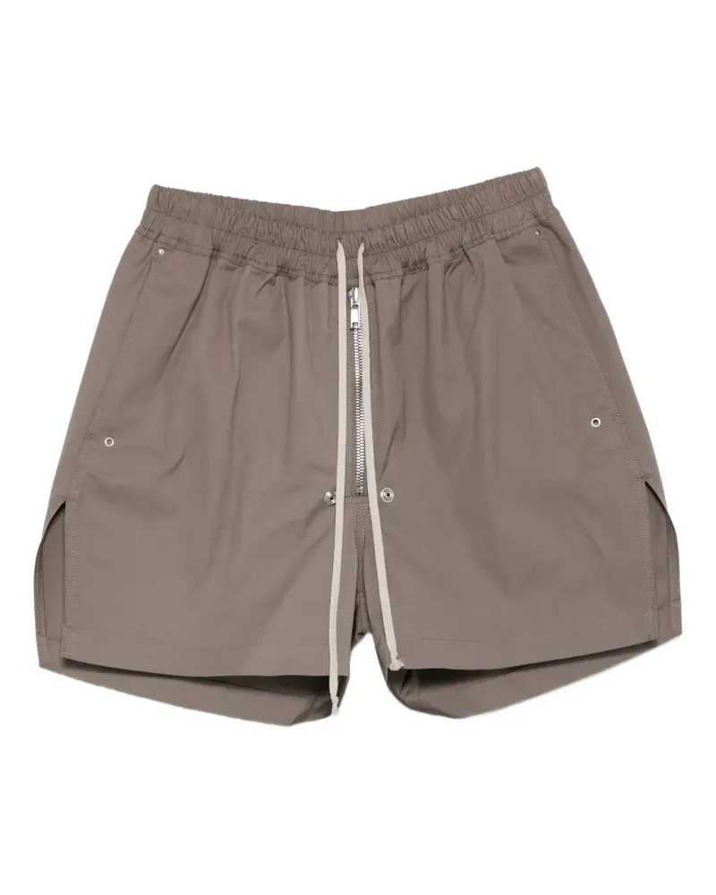 Rick Owens zip-up shorts - Grau Grau