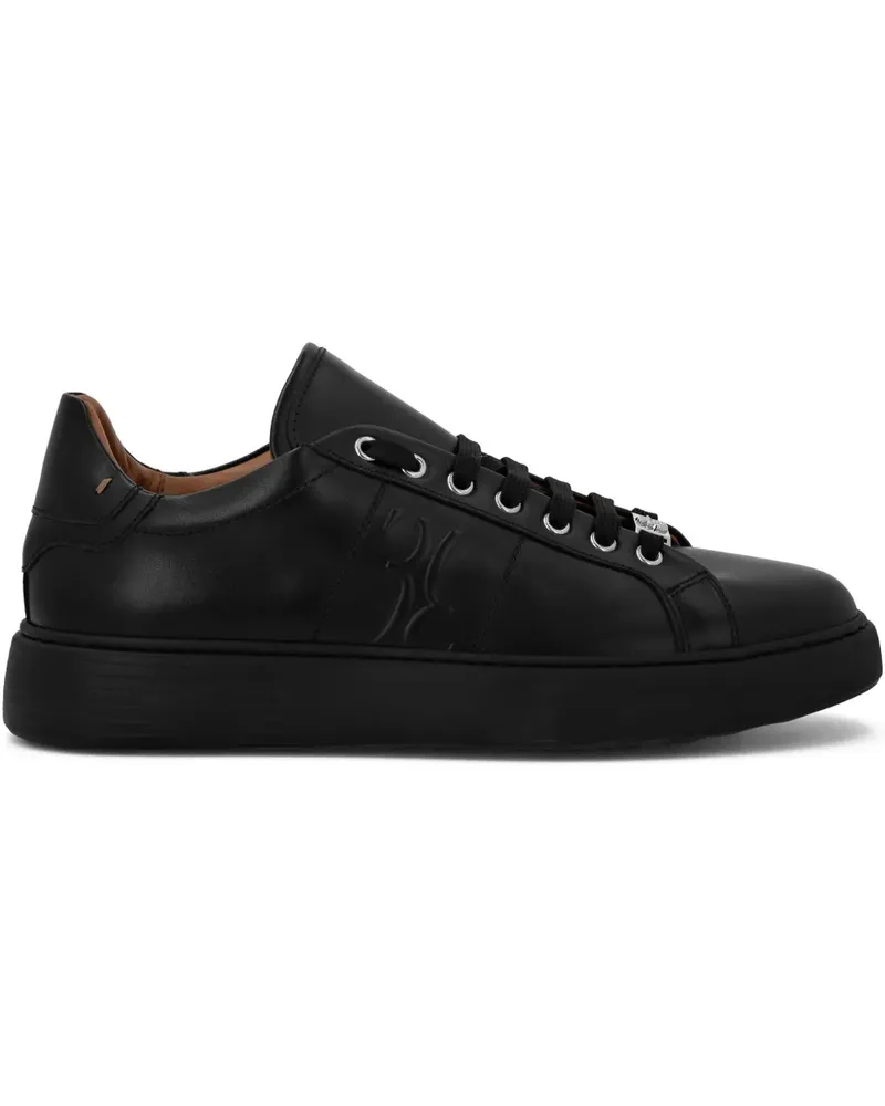 Billionaire Sneakers aus Nappaleder - Schwarz Schwarz