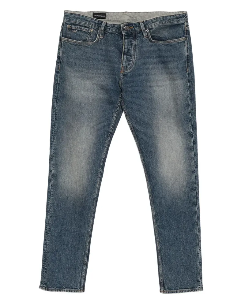 Emporio Armani J75 Slim-Fit-Jeans - Blau Blau