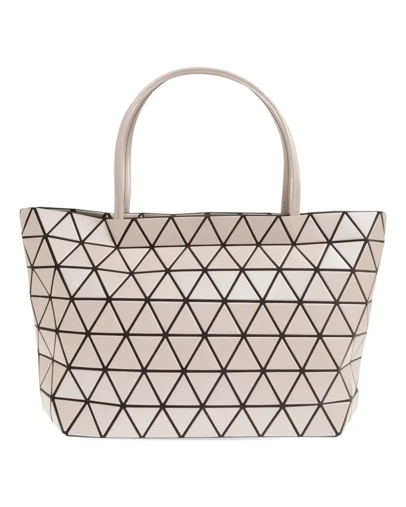 Issey Miyake Shopper mit geometrischen Einsätzen - Nude Nude