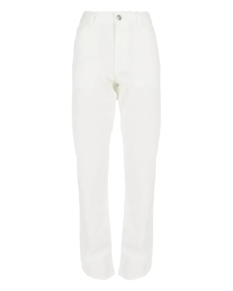 Ermenegildo Zegna Hose mit Knöpfen - Weiß Weiß