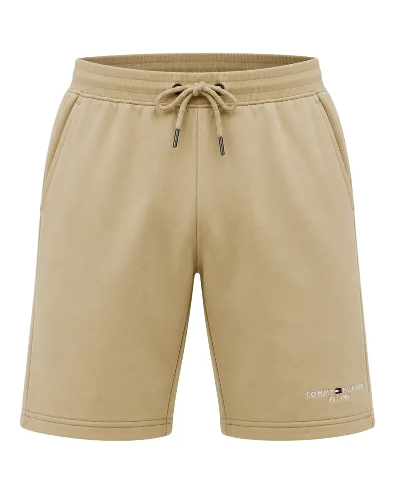 Tommy Hilfiger Jersey-Shorts mit Logo-Print - Nude Nude
