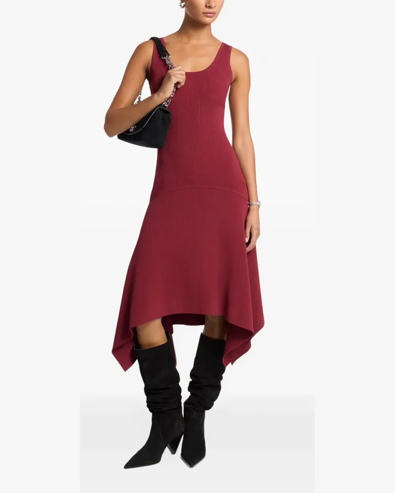 Michael Kors Ärmelloses Kleid mit Einstecktuch - Rot Rot