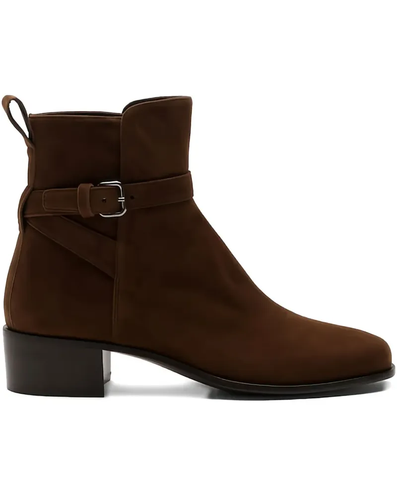 Church's Stiefel aus Wildleder - Braun Braun