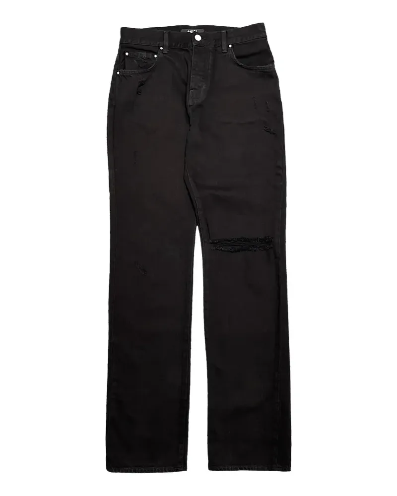 Amiri five-pocket straight jeans - Schwarz Schwarz