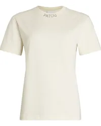 Patou Art-Deco T-Shirt Weiß